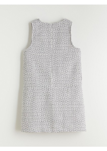 Yeni Sezon Bisiklet Yaka Pileli Kız Çocuk Tüvit Elbise modelleri