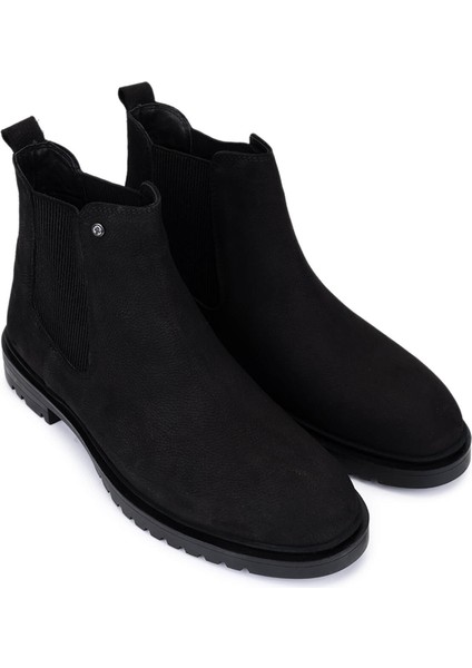 Erkek Hakiki Deri Siyah Nubuk Casual Bot 1174 4116 Erk Bot SK25-26 Sıyah Nbk fiyatları