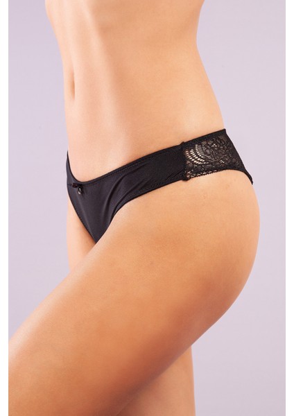 Golshan Gala String, Kadın Dantelli Siyah Külot modelleri