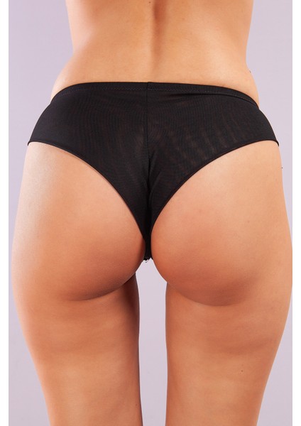 Golshan Gala Slip, Kadın Dantelli Siyah Külot modelleri