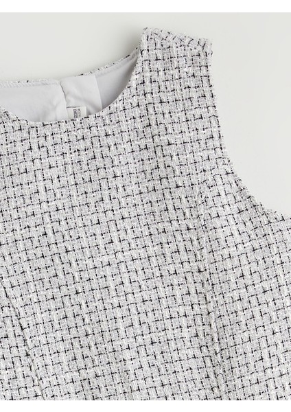 Yeni Sezon Bisiklet Yaka Pileli Kız Çocuk Tüvit Elbise fiyatları