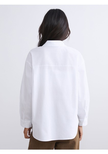 Yeni Sezon Poplin Kadın Gömlek Tunik indirimleri