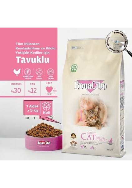 Kısırlaştırılmış Kedi Maması 5 kg