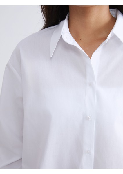 Yeni Sezon Poplin Kadın Gömlek Tunik fırsatları