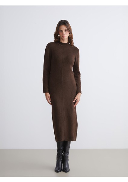 Yeni Sezon Bisiklet Yaka Triko Elbise fiyatları