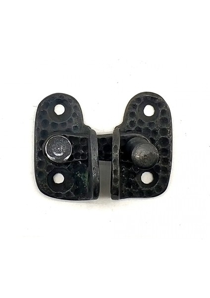 Antika Tarz Dekoratif Pirinç Kapak Mandalı - 40X45 Mm, Oksit