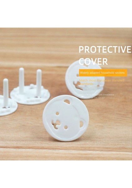 100PCS Ayı Ab Güç Soketi Elektrik Çıkışı Bebek Çocuk Güvenlik Koruma Koruması Elektrik Anti Elektrik Fişleri Koruyucu Kapak (Yurt Dışından)