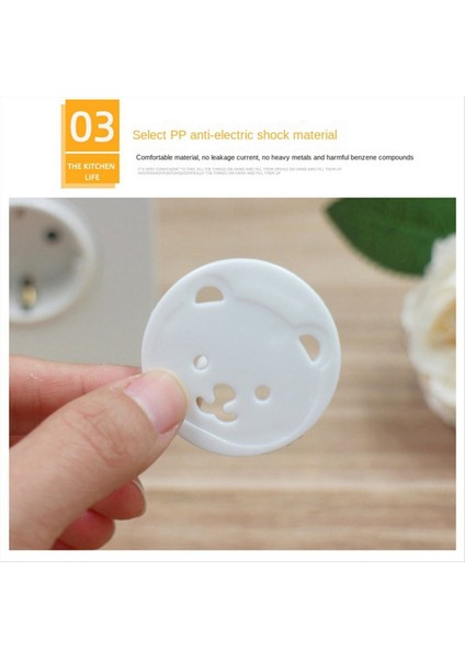 100PCS Ayı Ab Güç Soketi Elektrik Çıkışı Bebek Çocuk Güvenlik Koruma Koruması Elektrik Anti Elektrik Fişleri Koruyucu Kapak (Yurt Dışından) fiyatları
