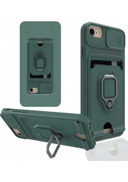 iPhone Se 2020 Kılıf Zuma Kartvizitli Yüzüklü Silikon fiyatları