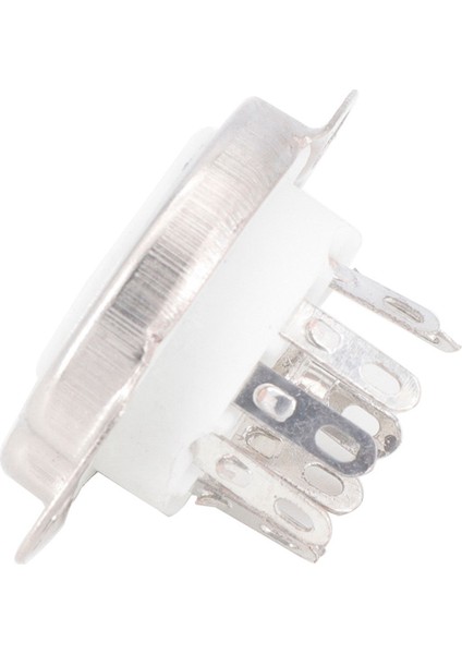 20PCS Seramik B9A Gümüş Kaplamalı 9pin Vakum Tüp Soket Paneli Şasi Montajı ECC81 ECC82 ECC83 EL84 6922 Vakum Tüpü (Yurt Dışından) fırsatları