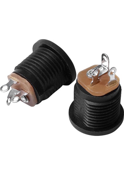 20PCS Dc Güç Kaynağı Jak Soketi Kadın Panel Montaj Konnektörü - 10PCS 5 5x2 1mm &amp 10PCS 18 x 14MM (Yurt Dışından) fiyatları
