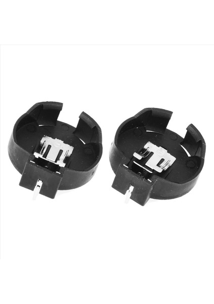 20 Pcs CR2450 Para Hücre Düğmesi Pil Soketi Tutucu Kılıf 2 Pimler Siyah (Yurt Dışından) modelleri