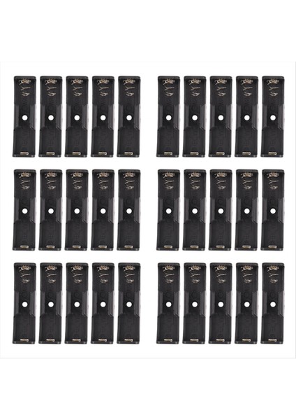 Aa/1 5V/PP3 Pil Tutucu/bağlayıcı Anahtarla Kapalı Veya Aç Pil Tutucu Aa x 1 Tutucu Pcb Miktar 30 (Yurt Dışından)