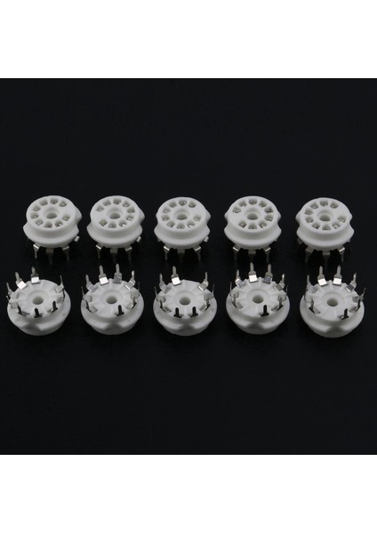 20PCS Pcb 9pin Seramik B9A Vakum Tüpü Soket Ses Hifi Dıy Dıy Amps 12AX7 12AU7 12AT7 ECC81 ECC82 ECC83 Gümüş Kaplama (Yurt Dışından) fiyatları