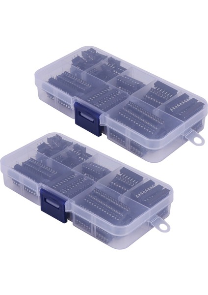 132PCS Dip Ic Soket Adaptör Lehim Tipi Soket Kiti 6 8 14 16 18 20 24 28 Arduino Pcb Dıy Kiti Için (Yurt Dışından)