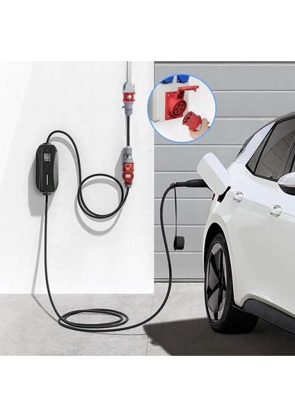 5pin Adaptör Fişi 32A Ila 16A Kuplaj Soketi [3 Fazlı 400V] Hortum Kablosu Akım Adaptör Koruma Sınıfı IP44 (Yurt Dışından) fırsatları