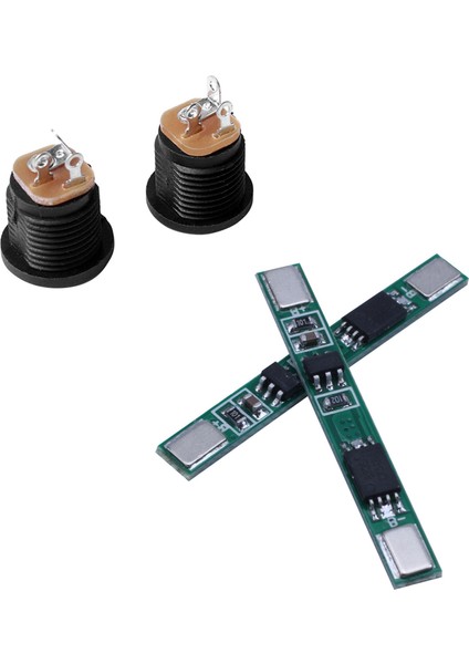 10 Pcs Panel Montaj 2 1x5 5mm Power Jack Dc Soketi ve 10 Pcs 1s 3 7V 4A Li-Ion Bms Pcm 18650 Pil Koruma Kurulu (Yurt Dışından) fiyatları