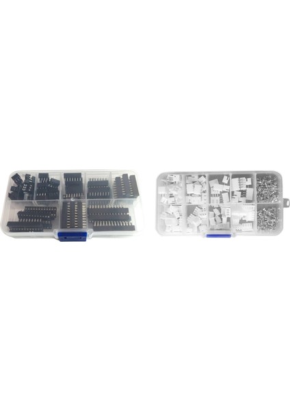 250PCS Terminal Muhafaza Başlığı Kablosu Bağlantı 66PCS Dip Ic Soket Adaptörü Lehim Tipi Soket Kiti (Yurt Dışından)