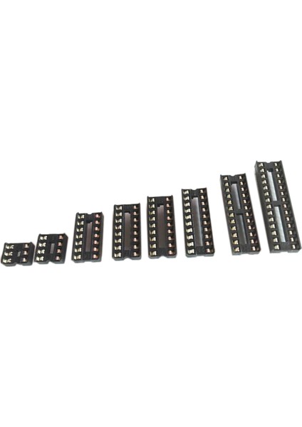 250PCS Terminal Muhafaza Başlığı Kablosu Bağlantı 66PCS Dip Ic Soket Adaptörü Lehim Tipi Soket Kiti (Yurt Dışından) modelleri