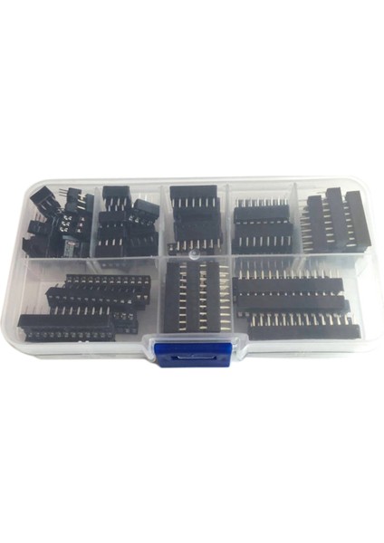 250PCS Terminal Muhafaza Başlığı Kablosu Bağlantı 66PCS Dip Ic Soket Adaptörü Lehim Tipi Soket Kiti (Yurt Dışından) fırsatları