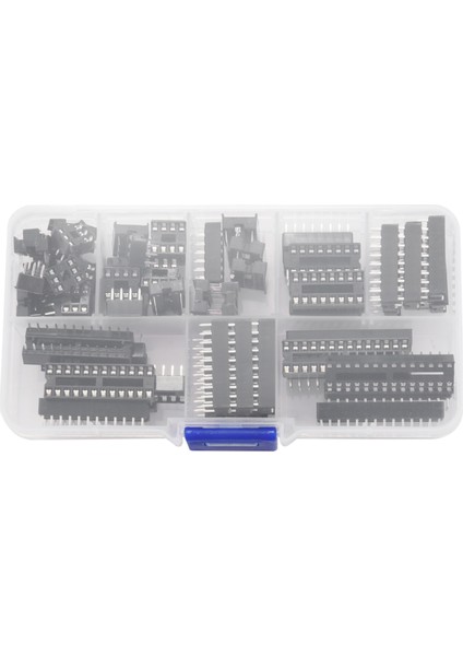 66PCS/LOT Dip Ic Soclets Adaptör Lehim Tipi Soket Kiti 6 8 14 16 18 20 24 28 Arduino Pcb Dıy Kiti (Yurt Dışından)