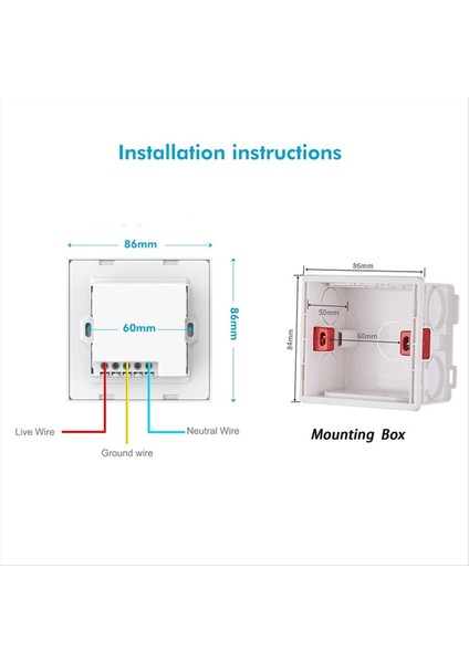 Wi-Fi Tuya Akıllı Duvar Soketi Güç Fiş Çıkışı USB Type-C Type PD20W Şarj Portu Alexa (Siyah) (Yurt Dışından) modelleri