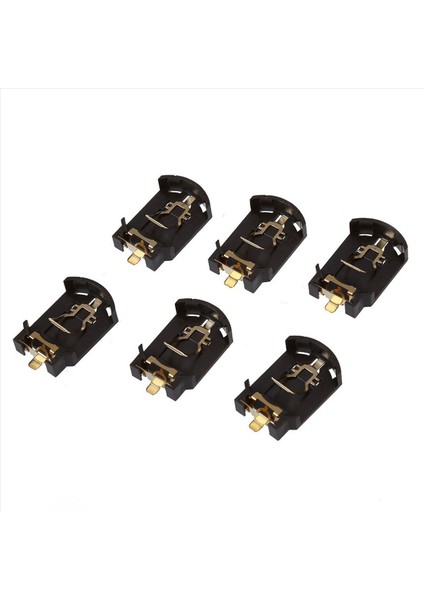 12 Adet Kahverengi Plastik Gövde CR2032 Düğme Hücre Pil Soketi Tutucu Kılıf (Yurt Dışından) fiyatları