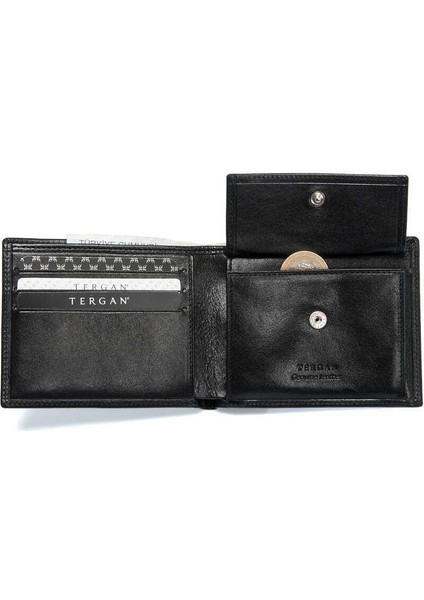 Siyah Hakiki Deri Erkek Cüzdan - S1CE00001483-A97