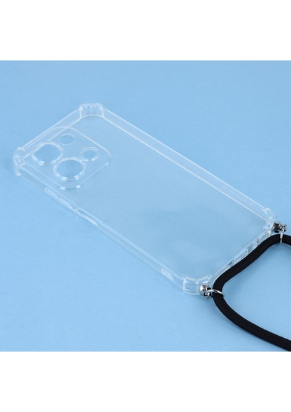 Xiaomi Redmi 15C Kılıf Güçlendirilmiş Köşe Tpu Şeffaf Telefon Kılıfı ve Kordon (Yurt Dışından) modelleri