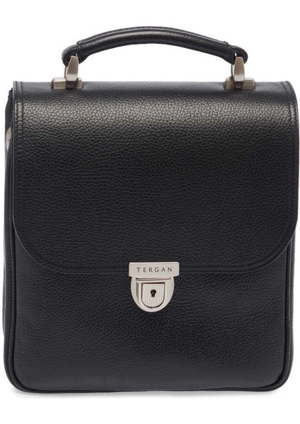 Siyah Hakiki Deri Erkek Portföy Çantası - S1PC00022880-A41