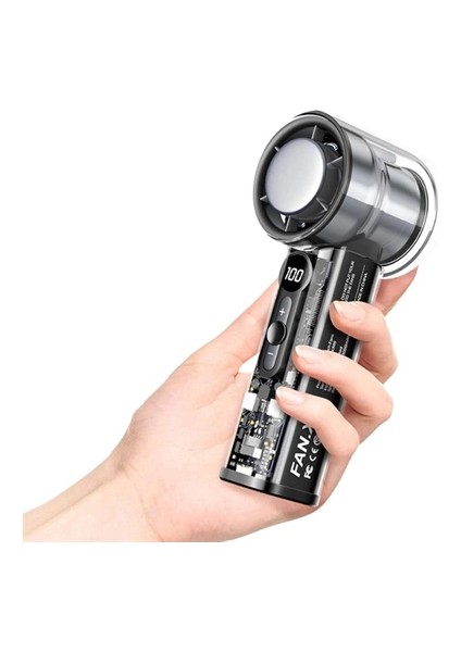 Sessiz Çalışan Taşınabilir Fan | Dijital Göstergeli | 100 Kademeli Hız Ayarı indirimleri