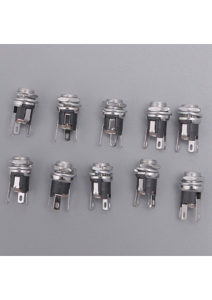 20PCS Dc Güç Kaynağı Jak Soketi Kadın Panel Montaj Konnektörü 5 5x2 1mm Yeni (Yurt Dışından) modelleri