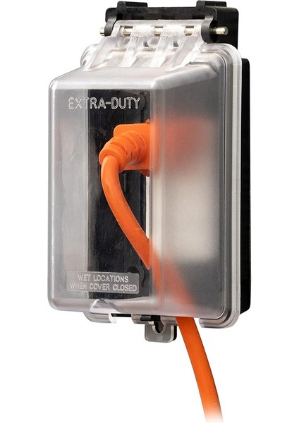 Açık Outlet Kapağı Tek Çeteli Dış Çıkış Kapağı Hava Koşullarına Dayanıklı Muhafaza Elektrik Kutusu Su Geçirmez Fiş Kapakları (Yurt Dışından) fiyatları