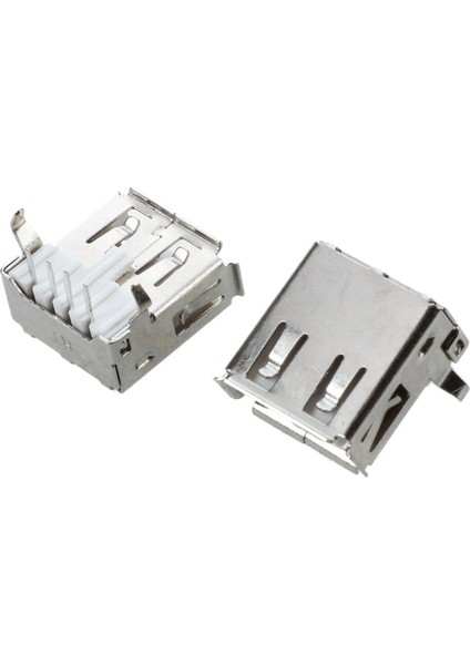 10 Adet Düz Lehim Tipi USB 20PCS ile Dişi Fiş Jak Konnektörü USB Dişi Tip A 4 Pimli Daldırma Sağ Açılı Fiş Jakı (Yurt Dışından) fiyatları