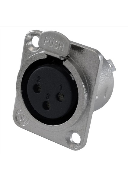 Xlr Dişi Jack 3 Pin - Panel Montaj Jakları D Serisi Boyut Xlr -F - 8 Paket (Yurt Dışından) indirimleri
