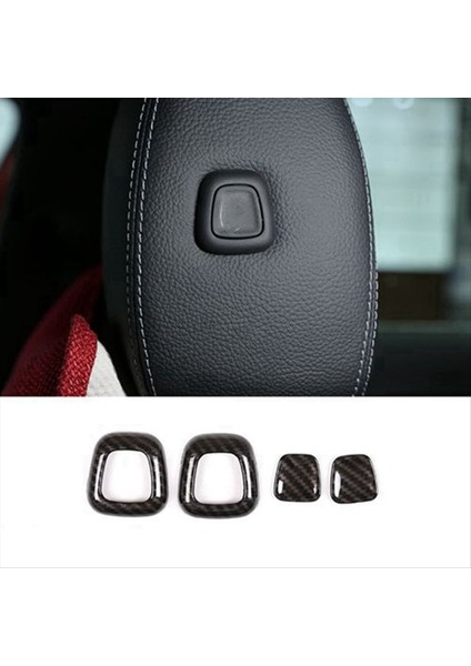 Sabit Düğme Düğmesi Çerçeve Koltuk Başlık Kapağı Mercedes-Benz B-Sınıfı/gla/glb 2020 2021 Için Otomotiv Iç Aksesuarları (Yurt Dışından)