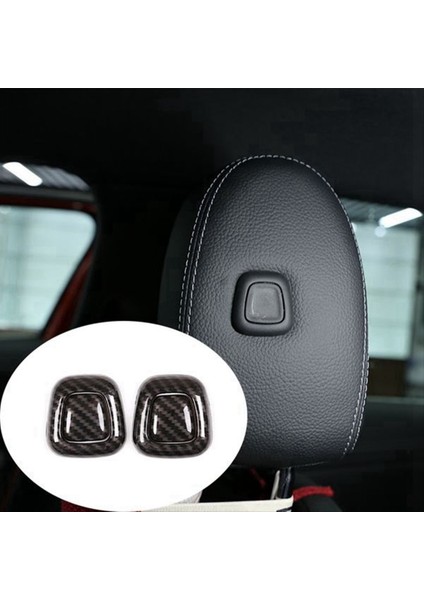 Sabit Düğme Düğmesi Çerçeve Koltuk Başlık Kapağı Mercedes-Benz B-Sınıfı/gla/glb 2020 2021 Için Otomotiv Iç Aksesuarları (Yurt Dışından) indirimleri