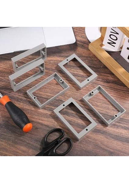 6 Elektrik Kutusu Genişletici 1/2 Inç Tek Çeteli Priz Çıkış Kutusu Genişleticileri Elektrikli Çıkış Anahtarı Için (Yurt Dışından) fiyatları