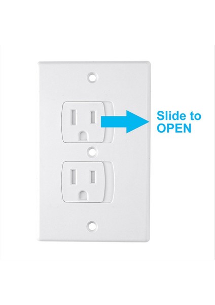 12 Paket Kendi Kendini Kapatan Elektrikli Çıkış Kapakları Çocuk Döşemeli Güvenlik Duvarı Soket Plakaları (Yurt Dışından) fiyatları