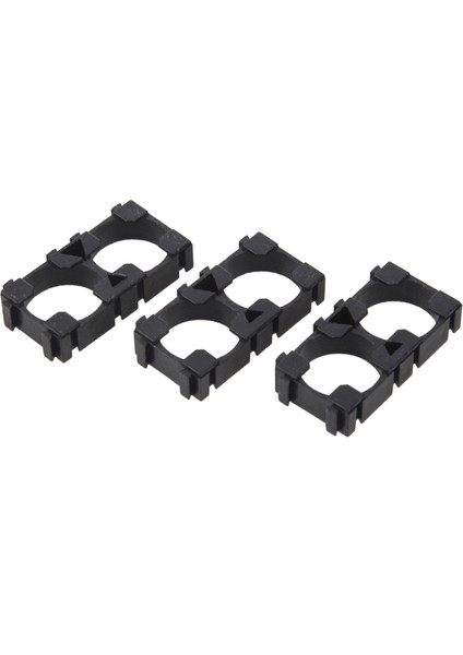 60X 18650 Lityum Pil Dıy Hücre Paketi Siyah Için Çift Tutucu Braketi (Yurt Dışından) fırsatları