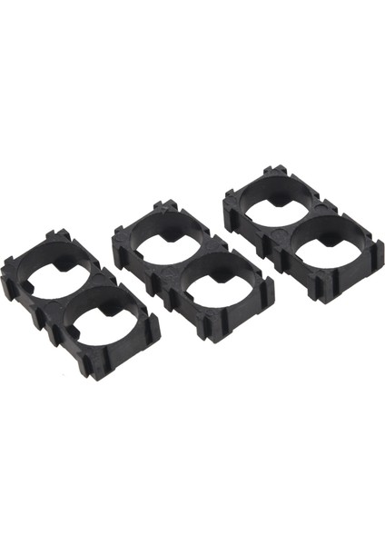 60X 18650 Lityum Pil Dıy Hücre Paketi Siyah Için Çift Tutucu Braketi (Yurt Dışından) indirimleri