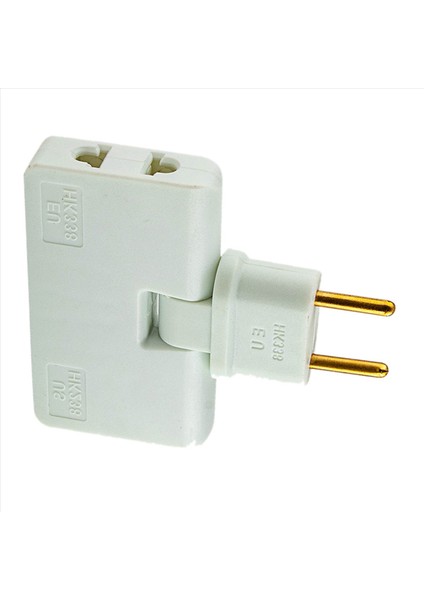 4x Döndür Eu Fiş Dönüştürücü 3&#39 Te 1 Döner Outlet Extender 180 Derece Uzatma Fiş Multi Fiş Çıkış Adaptörü Beyaz (Yurt Dışından) indirimleri