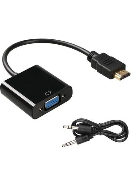 Sp-Hd/vga Audıo HDMI To VGA Dönüştürücü Adaptör fırsatları