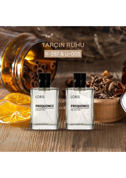 Tarçın Ruhu | K-287 & U-5 Kadın Parfüm Seti