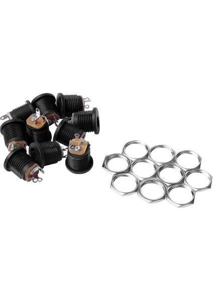 6 Pcs 5 5x2 1mm Dişi + Erkek Cctv Dc 10 Pcs Panel Montajlı 2 1x5 5mm Güç Jack Dc Soketi (Yurt Dışından) modelleri