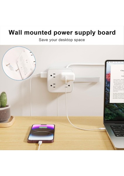 8AC 2usb Seyahat Taşınabilir Depolama Kablo Kabloları Için Birden Fazla Yuva ve Delikli Seyahat Taşınabilir Depolama Kabloları Için 8AC 2usb (Yurt Dışından) indirimleri