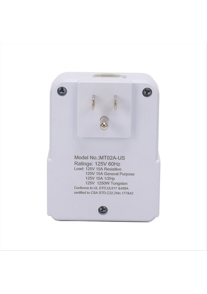 Abd Fişi 2 Zemli Çıkışlı 2pcs 24 Saatlik Çıkış Zamanlayıcısı Elektrik Prizleri Için Programlanabilir Zamanlayıcı 30 Dakikalık Aralıklarla (Yurt Dışından) modelleri