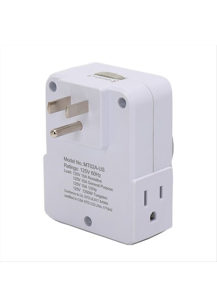 Abd Fişi 2 Zemli Çıkışlı 2pcs 24 Saatlik Çıkış Zamanlayıcısı Elektrik Prizleri Için Programlanabilir Zamanlayıcı 30 Dakikalık Aralıklarla (Yurt Dışından) fırsatları