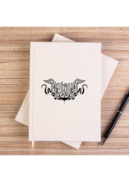 Arkona Logo Çizgisiz Kanvas Defter Çizgisiz
