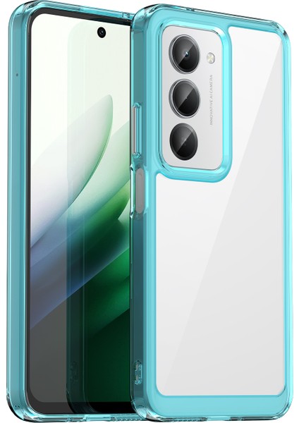 Xiaomi Redmi 15 Kılıf Tpu + Akrilik Koruyucu Şeffaf Telefon Kılıfı (Yurt Dışından)